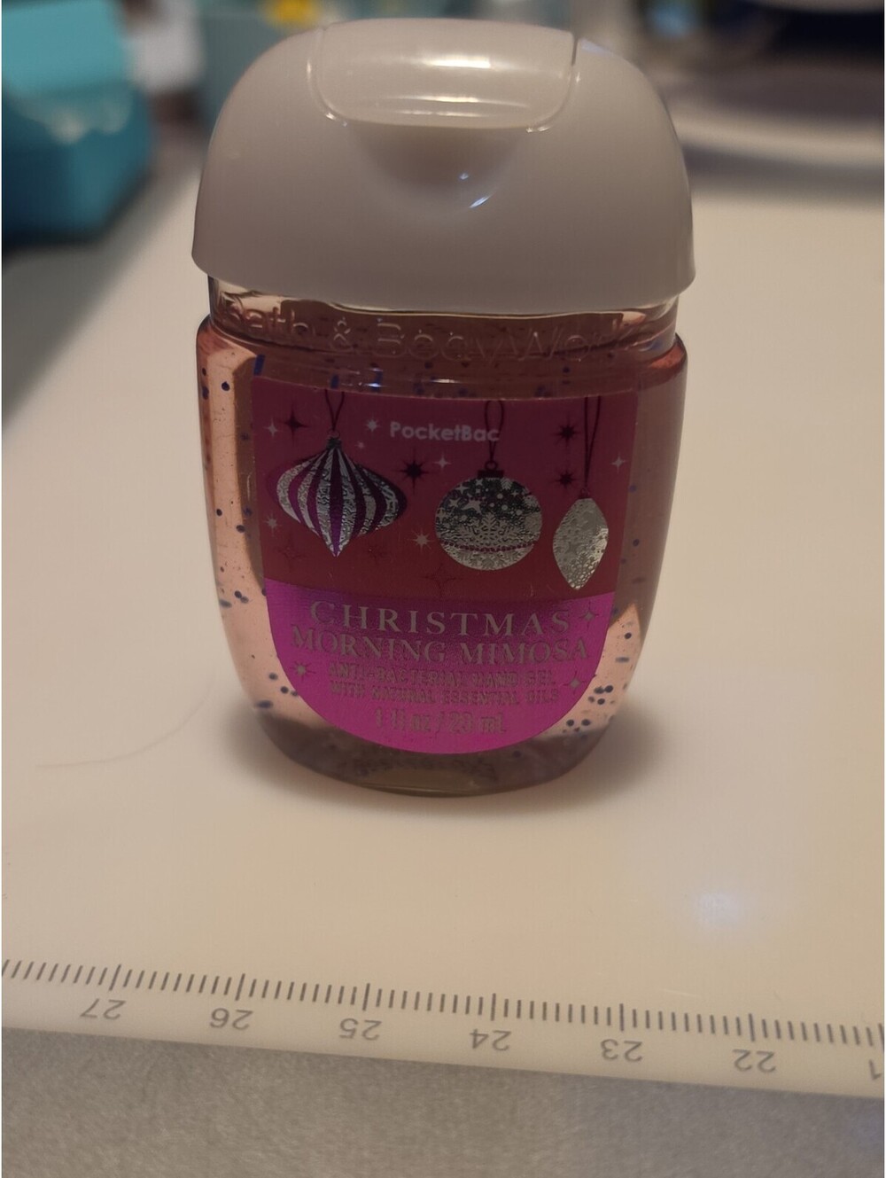 bath & body works christmas morning mimosa pocket bac anti bacterial 1 fl oz...